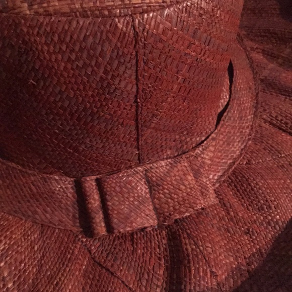 Madagascar Handmade Raffia Sun Hat main image 4